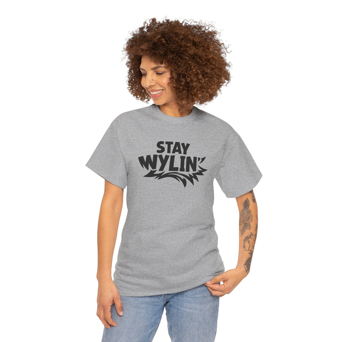 Stay Wylin' Unisex Heavy Cotton T-Shirt