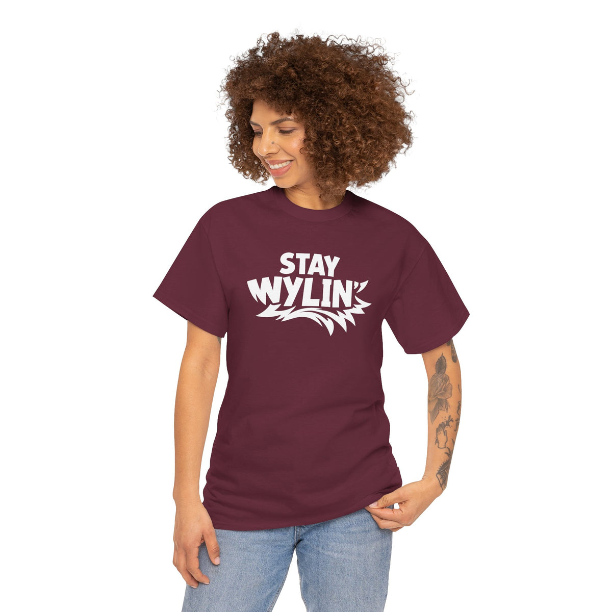 Stay Wylin' Unisex Heavy Cotton T-Shirt