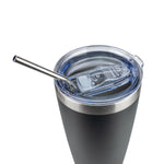 Obiatar 20oz Stainless Steel Tumbler With Lid & 2 Straws | Double-Wall Vacumm Insulated Cup for Cold & hot Drink (Copy)