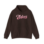 Zealous Cozy Hooded Sweatshirt — Unisex Cotton-Poly Blend