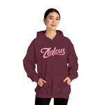 Zealous Cozy Hooded Sweatshirt — Unisex Cotton-Poly Blend