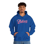 Zealous Cozy Hooded Sweatshirt — Unisex Cotton-Poly Blend