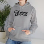 Zealous Cozy Hooded Sweatshirt — Unisex Cotton-Poly Blend