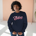 Zealous Crewneck Sweatshirt — Premium Unisex Fleece, Warm & Durable