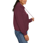 Zealous Cozy Hooded Sweatshirt — Unisex Cotton-Poly Blend