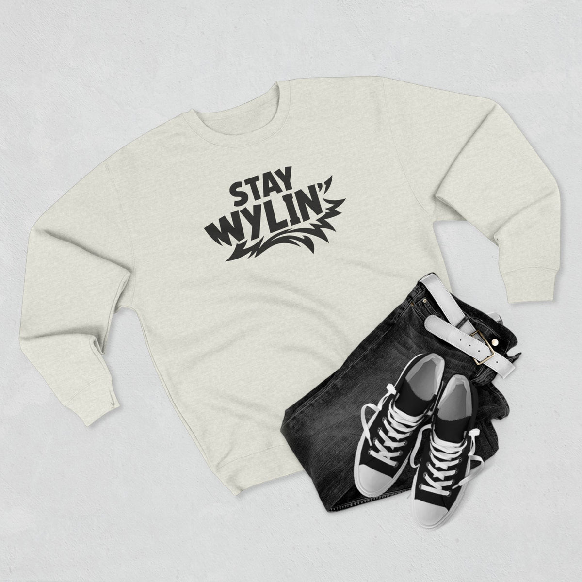 Stay Wylin' Unisex Crewneck Sweatshirt