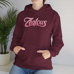 Zealous Cozy Hooded Sweatshirt — Unisex Cotton-Poly Blend