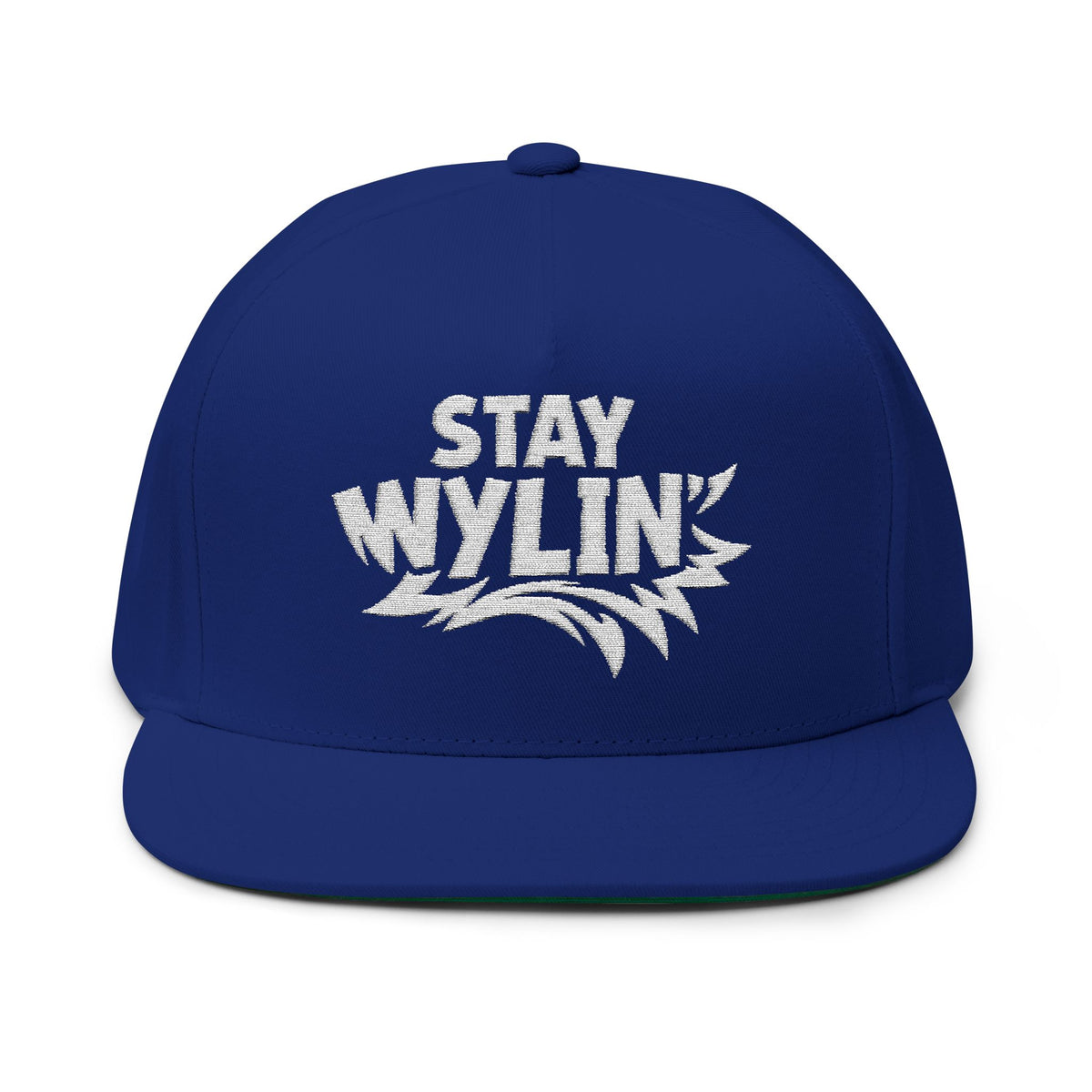 Stay Wylin' Flat Bill Cap (Embroidery)