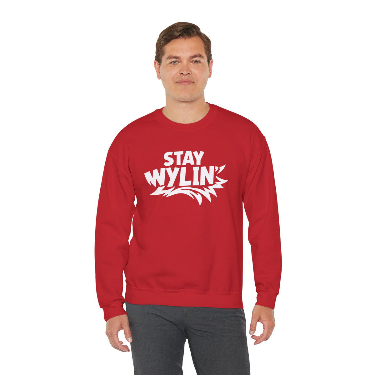 Stay Wylin' Unisex Heavy Blend™ Crewneck Sweatshirt