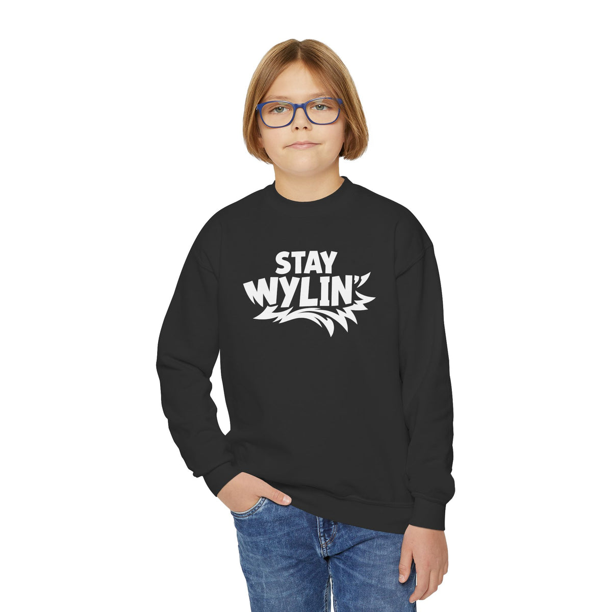 Stay Wylin' Youth Crewneck Sweatshirt