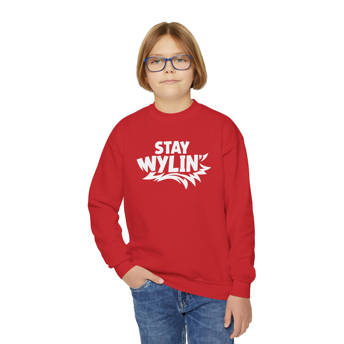 Stay Wylin' Youth Crewneck Sweatshirt