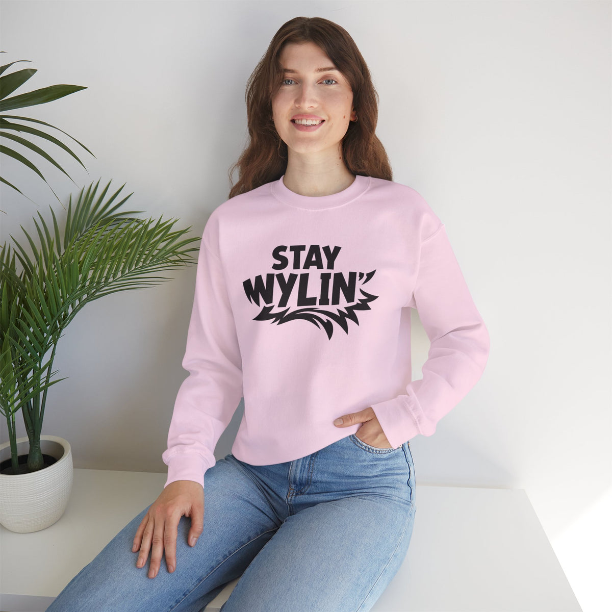 Stay Wylin' Unisex Heavy Blend™ Crewneck Sweatshirt