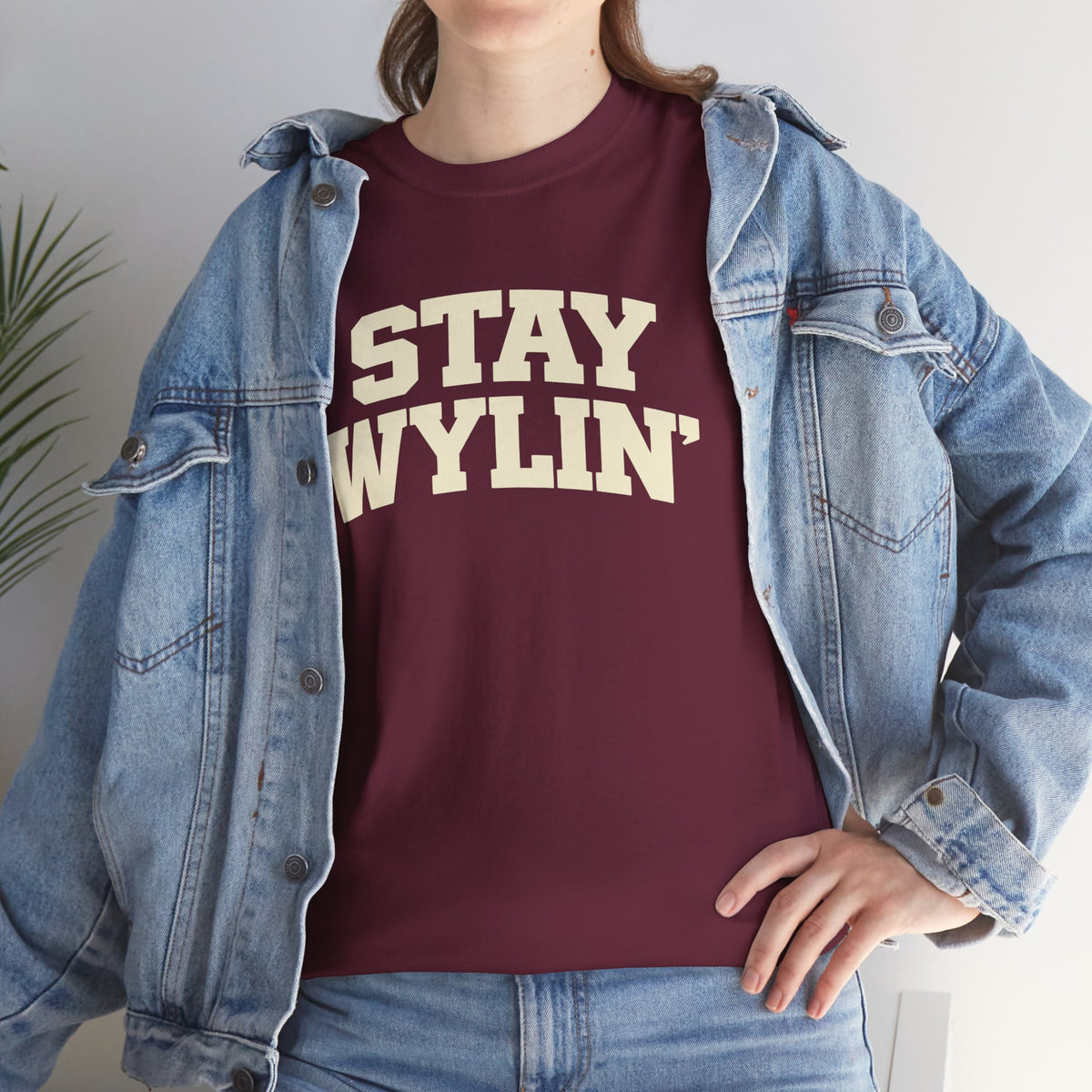 Vintage Stay Wylin' Unisex Heavy Cotton T-Shirt