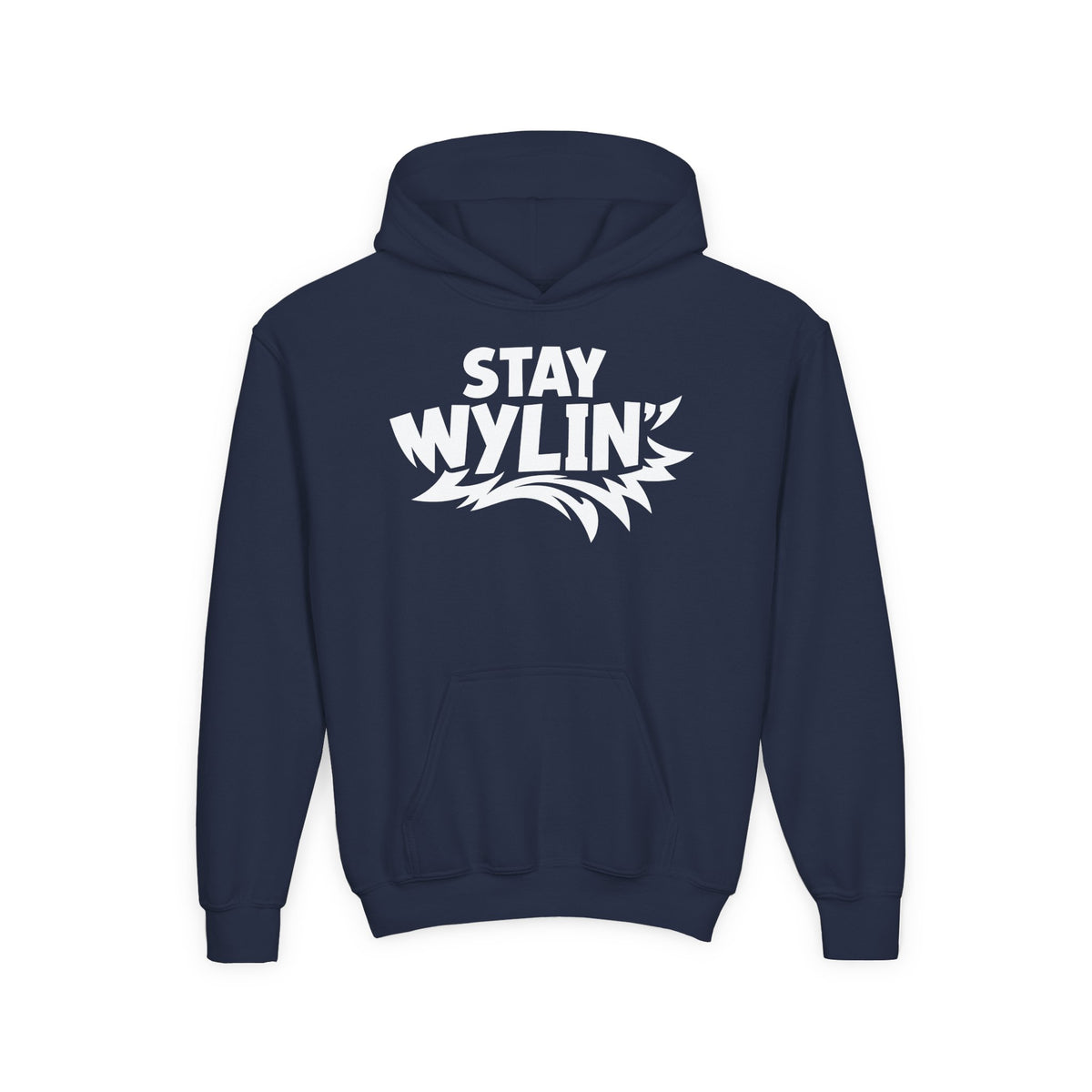 Stay Wylin' Youth Heavy Blend Hooded Sweatshirt