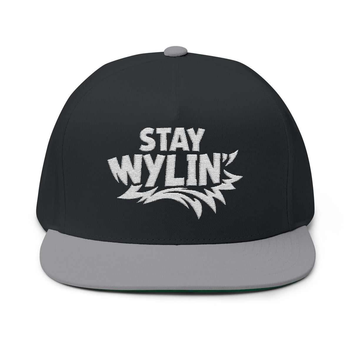 Stay Wylin' Flat Bill Cap (Embroidery)
