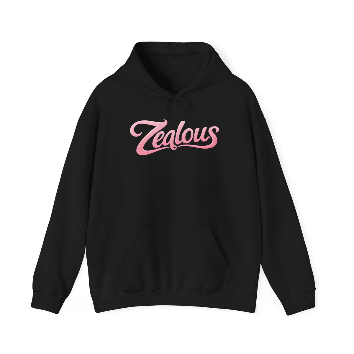 Zealous Cozy Hooded Sweatshirt — Unisex Cotton-Poly Blend
