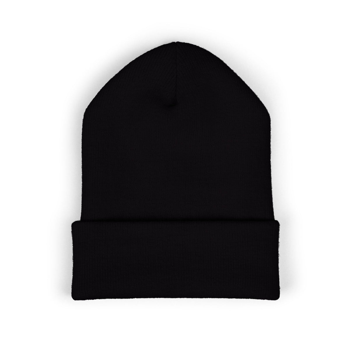 Zealous Embroidered Cuffed Beanie — Classic Winter Knit Hat