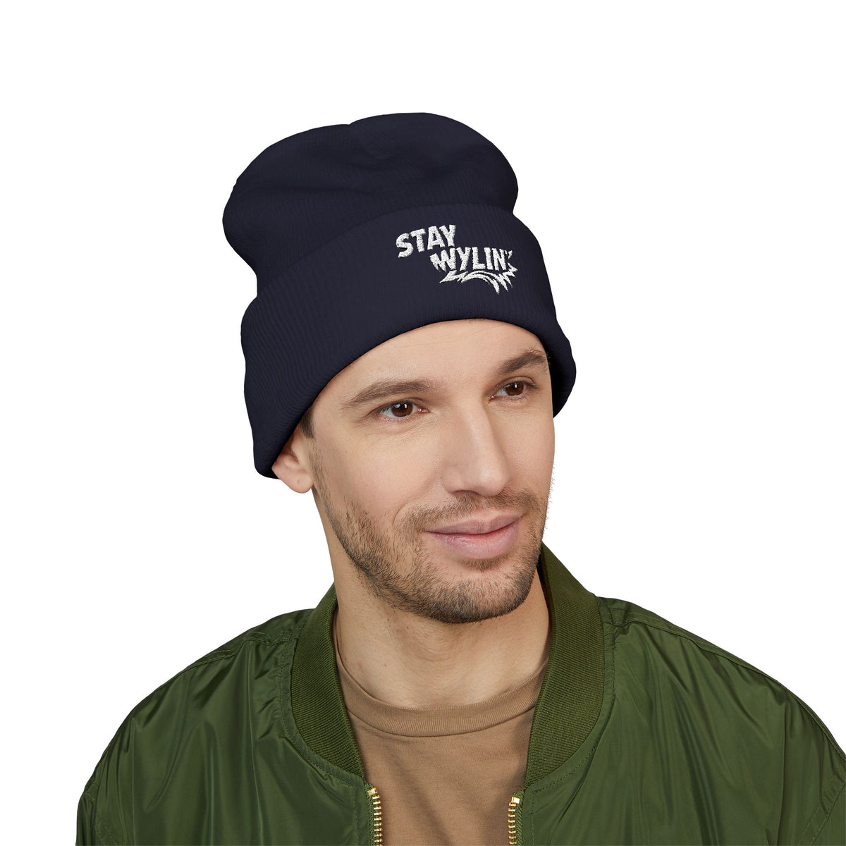 Stay Wylin' Classic Cuffed Beanie (Embroidery)