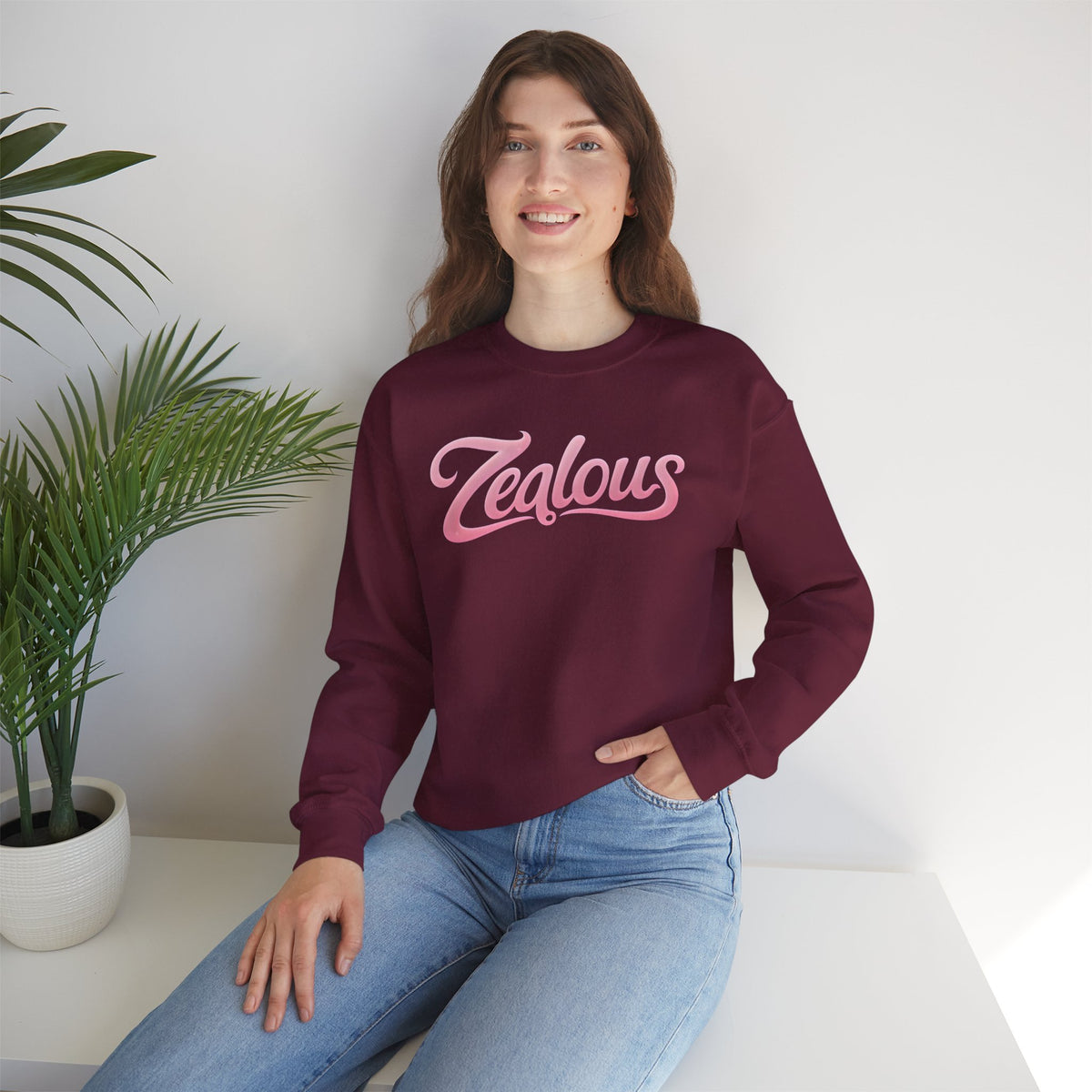Zealous Unisex Heavy Blend™ Crewneck Sweatshirt