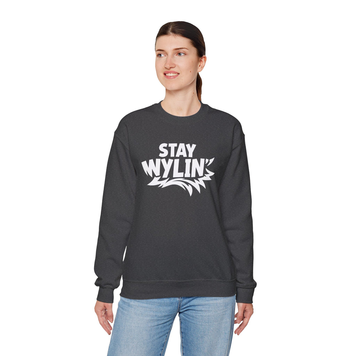 Stay Wylin' Unisex Heavy Blend™ Crewneck Sweatshirt