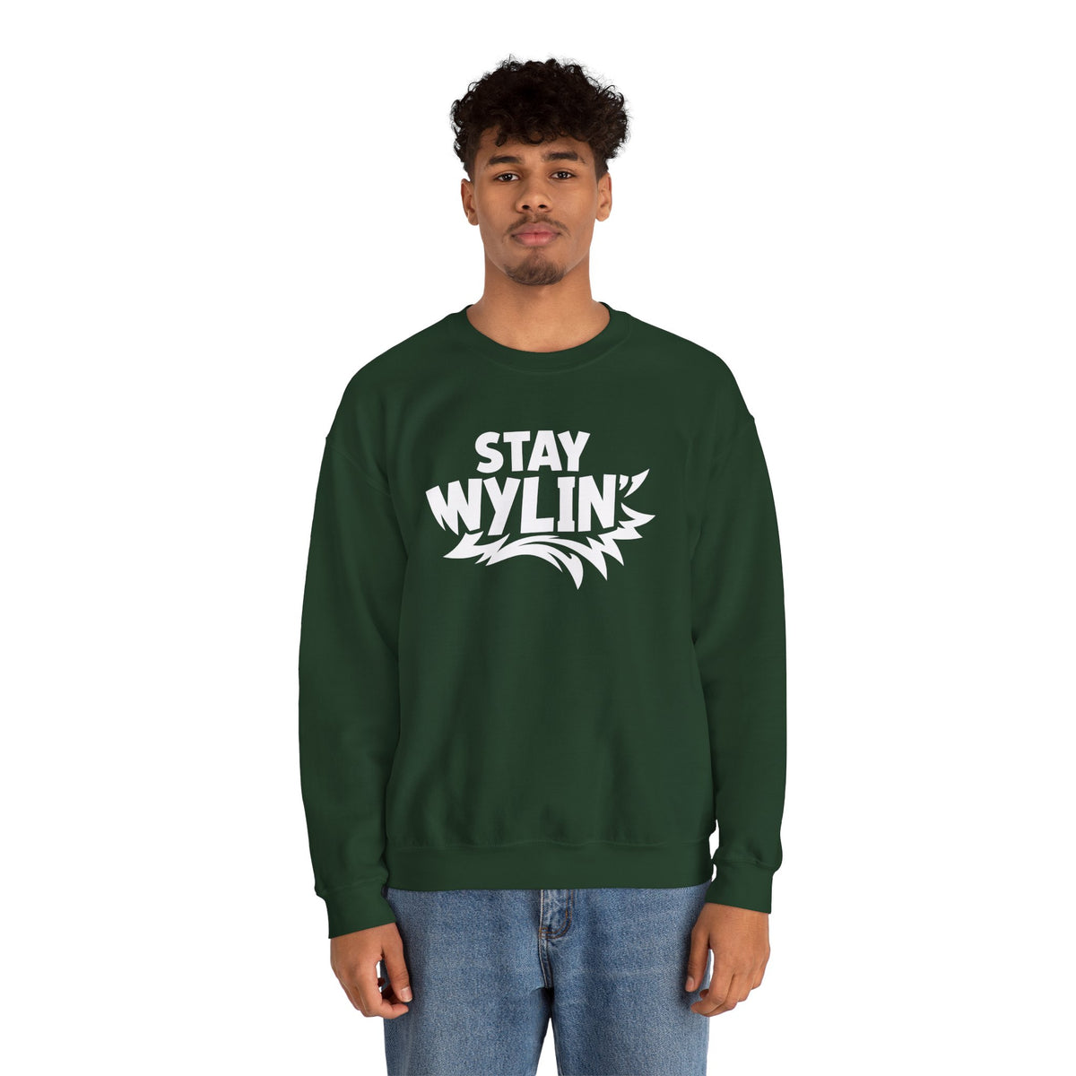 Stay Wylin' Unisex Heavy Blend™ Crewneck Sweatshirt