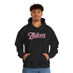 Zealous Cozy Hooded Sweatshirt — Unisex Cotton-Poly Blend