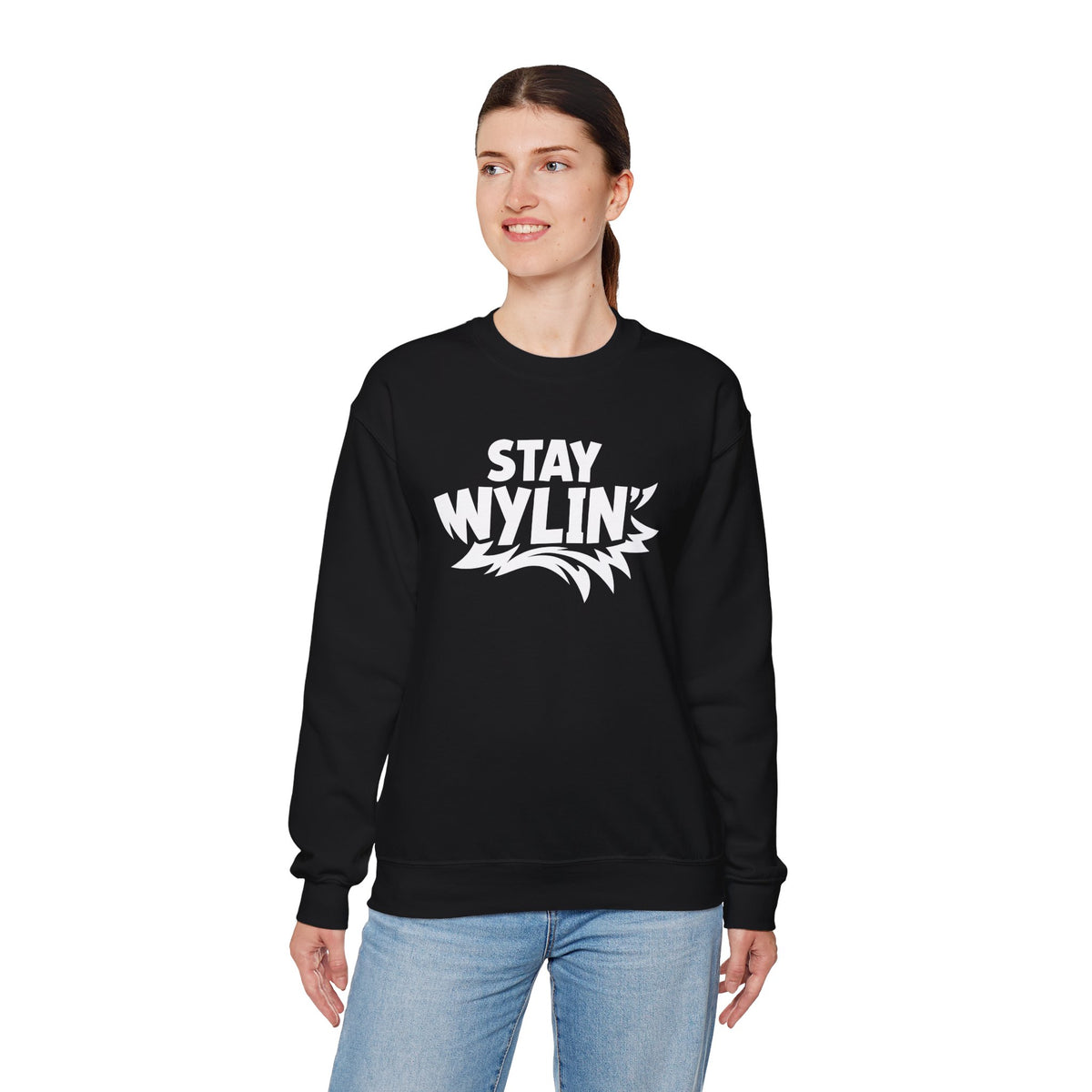 Stay Wylin' Unisex Heavy Blend™ Crewneck Sweatshirt