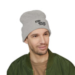 Stay Wylin' Classic Cuffed Beanie (Black Embroidery)