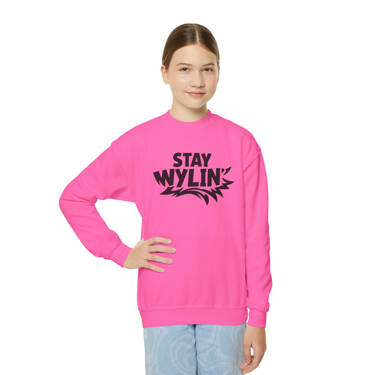 Stay Wylin' Youth Crewneck Sweatshirt