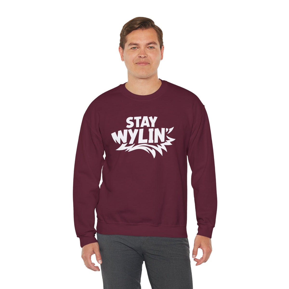 Stay Wylin' Unisex Heavy Blend™ Crewneck Sweatshirt