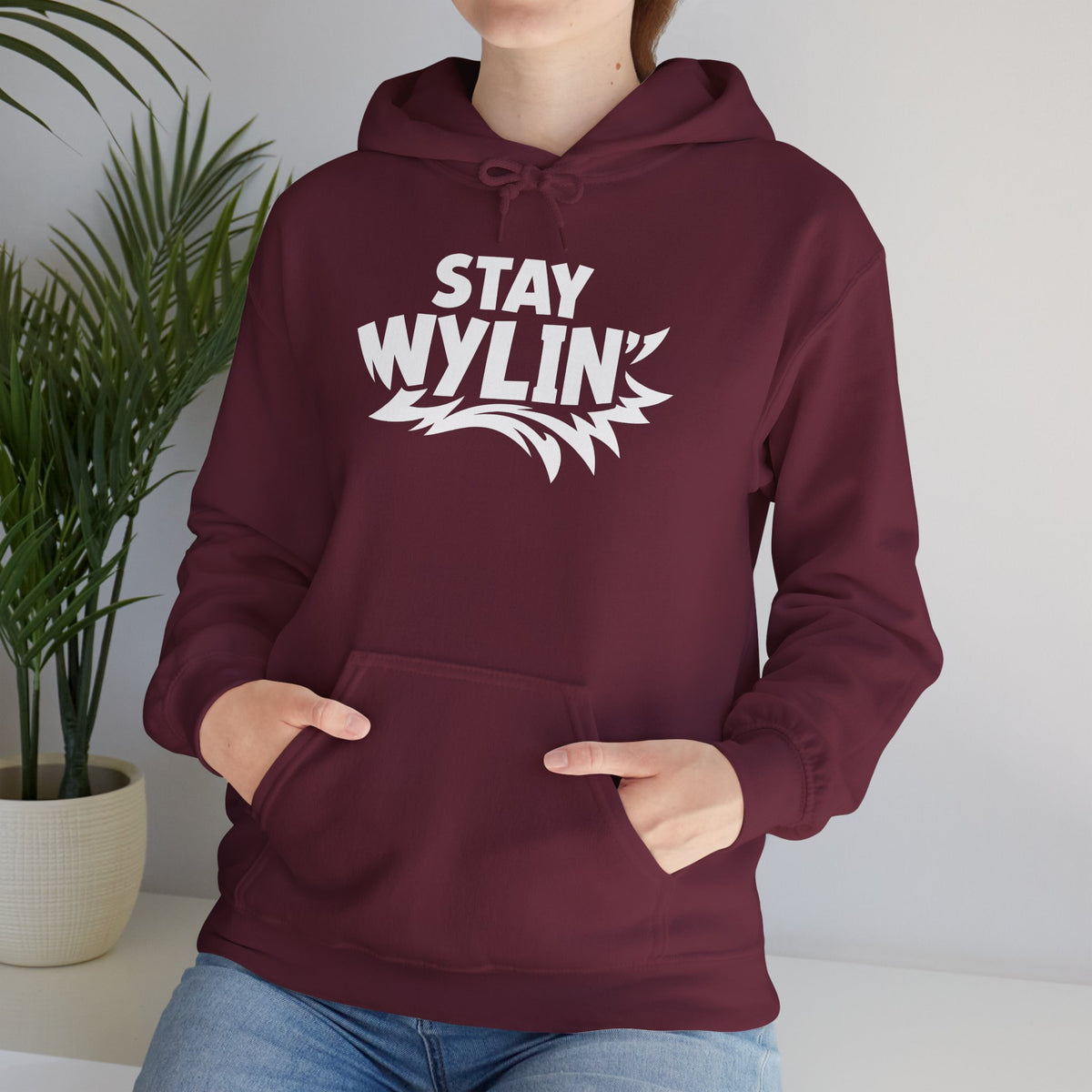 Stay Wylin' Unisex Heavy Blend™ Hooded Sweatshirt