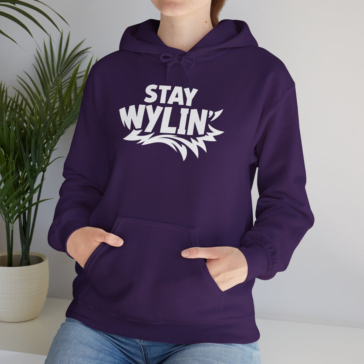 Stay Wylin' Unisex Heavy Blend™ Hooded Sweatshirt
