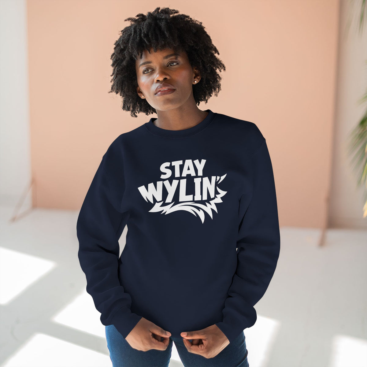Stay Wylin' Unisex Crewneck Sweatshirt