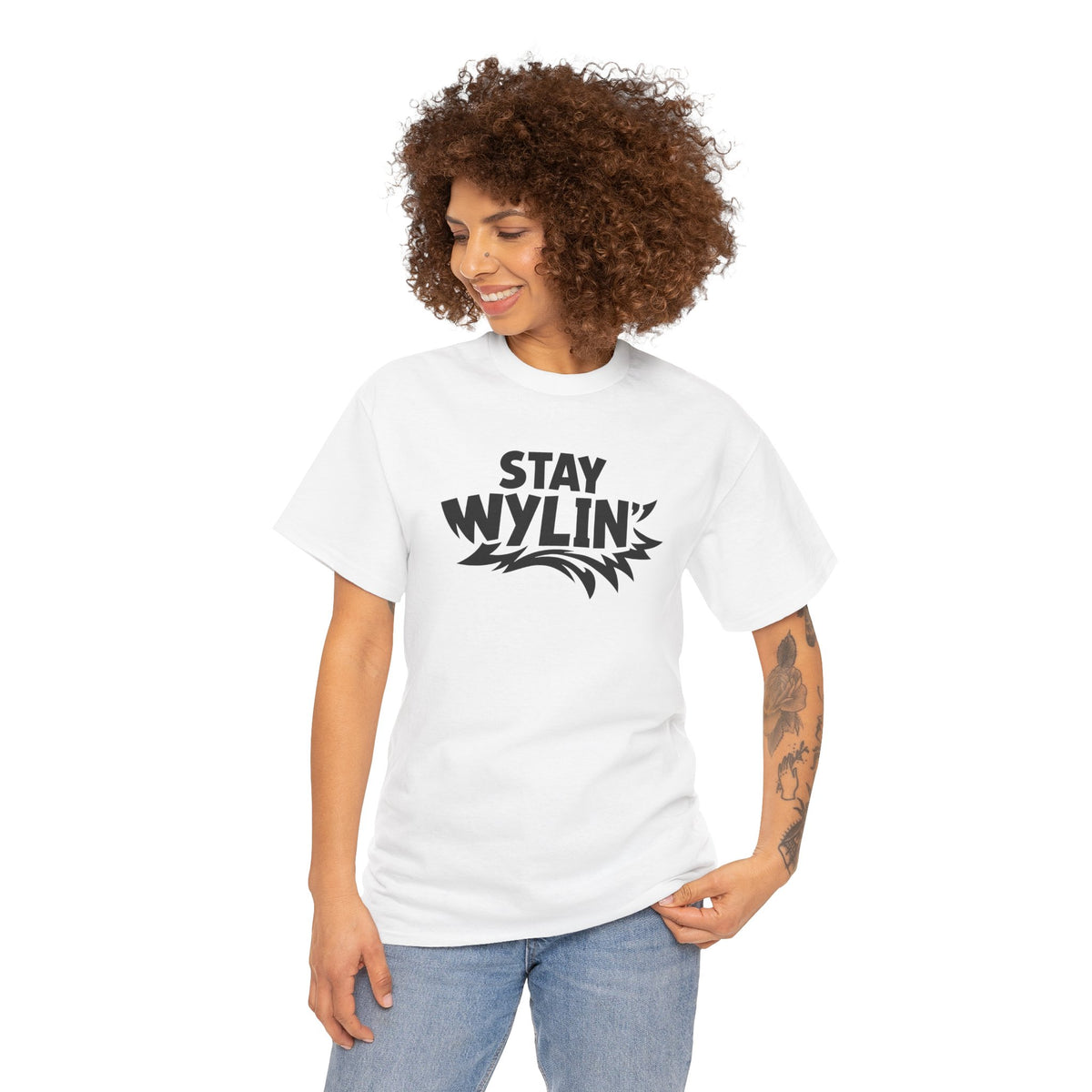 Stay Wylin' Unisex Heavy Cotton T-Shirt