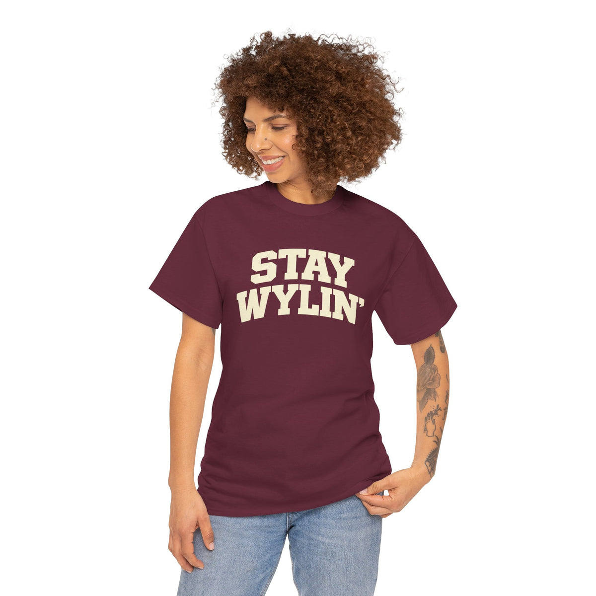 Vintage Stay Wylin' Unisex Heavy Cotton T-Shirt