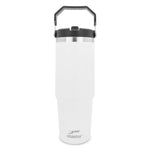 Obiatar 30 oz Tumbler with Handle | Insulated Tumbler with 100% Leak-Proof Lid and Straw | Stainless Steel Vacuum Water Bottle Travel Mug | Keeps Cold & Hot Drink