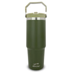 Obiatar 30 oz Tumbler with Handle | Insulated Tumbler with 100% Leak-Proof Lid and Straw | Stainless Steel Vacuum Water Bottle Travel Mug | Keeps Cold & Hot Drink