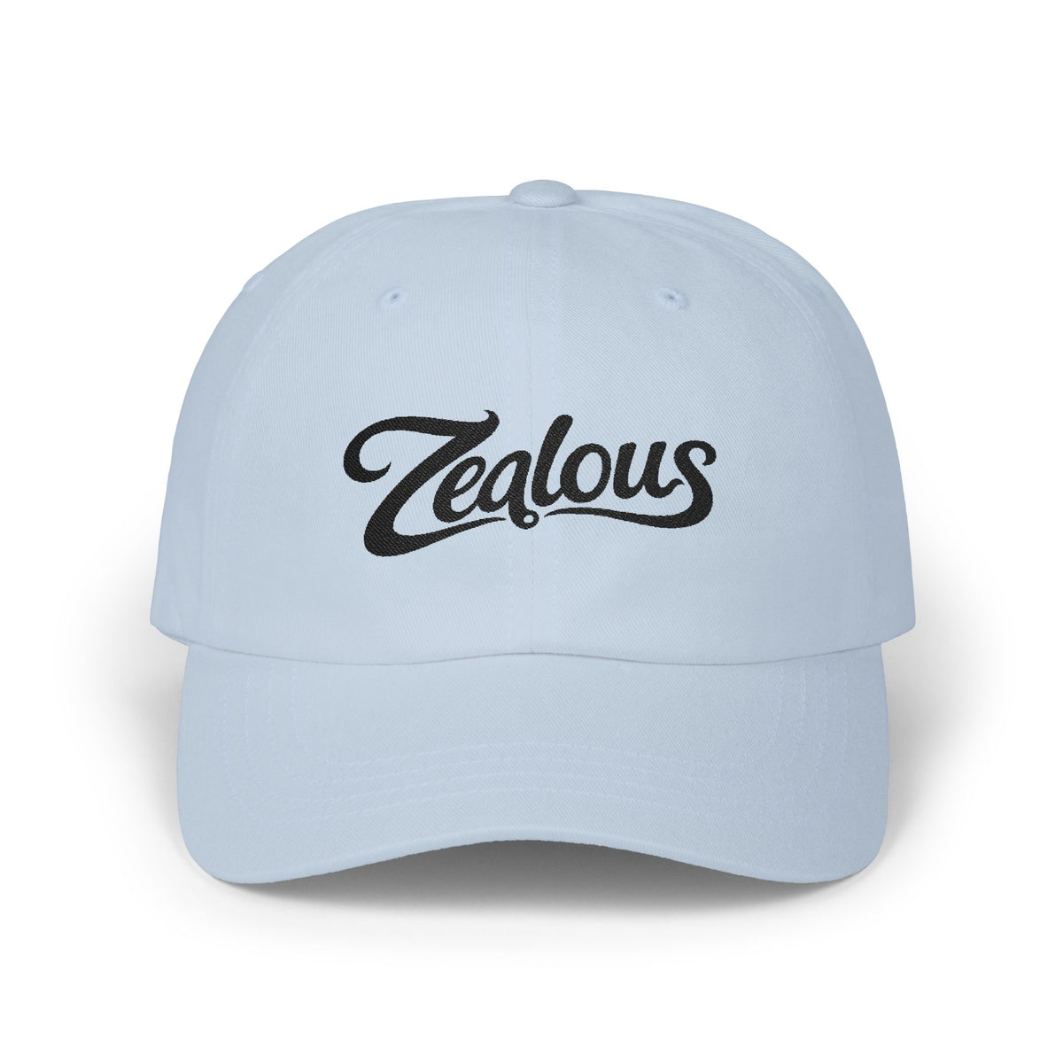 Zealous Classic Dad Cap — Vintage Brass Closure Cotton Baseball Hat