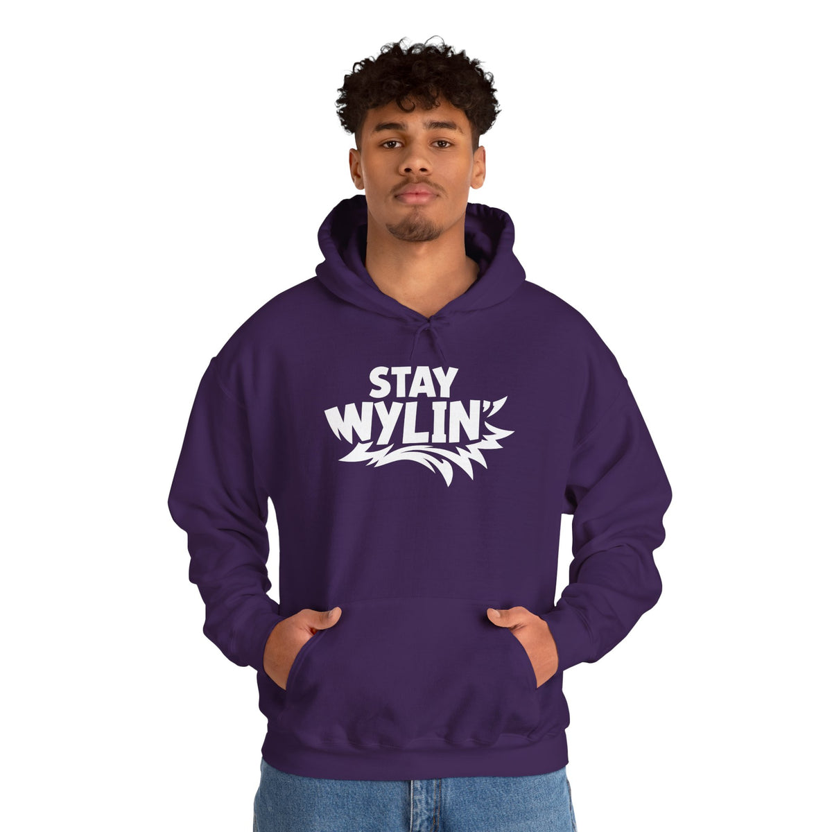 Stay Wylin' Unisex Heavy Blend™ Hooded Sweatshirt
