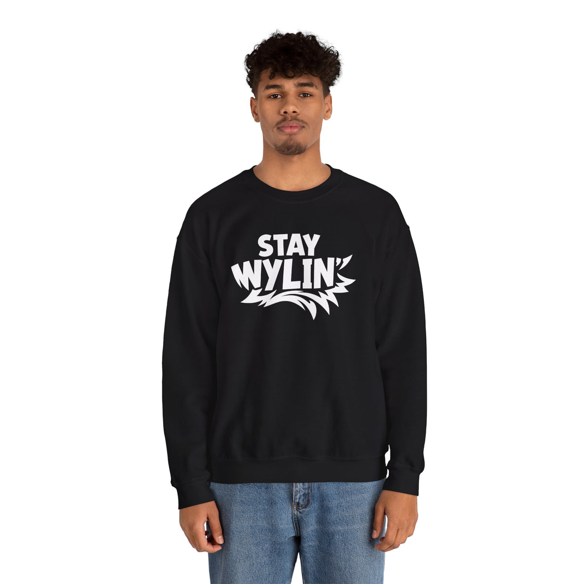 Stay Wylin' Unisex Heavy Blend™ Crewneck Sweatshirt