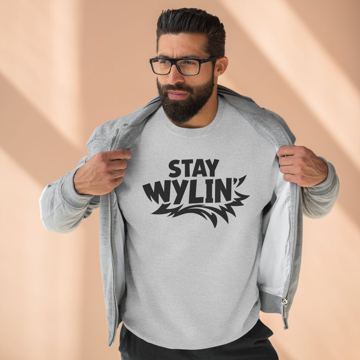 Stay Wylin' Unisex Crewneck Sweatshirt