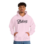 Zealous Cozy Hooded Sweatshirt — Unisex Cotton-Poly Blend