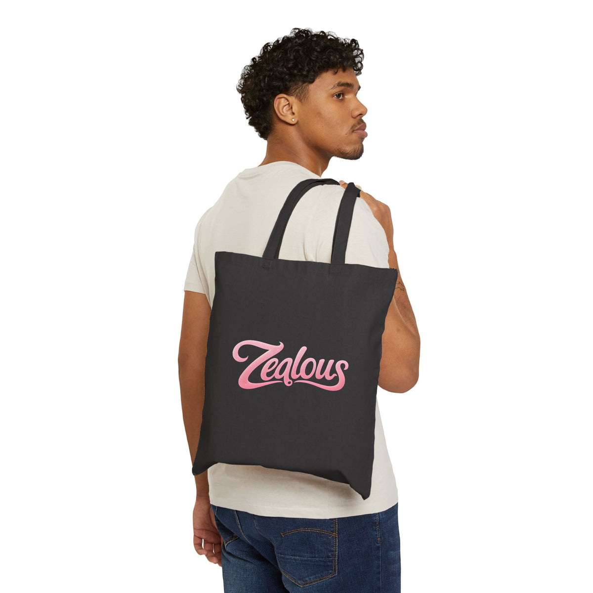 Zealous Cotton Canvas Tote Bag