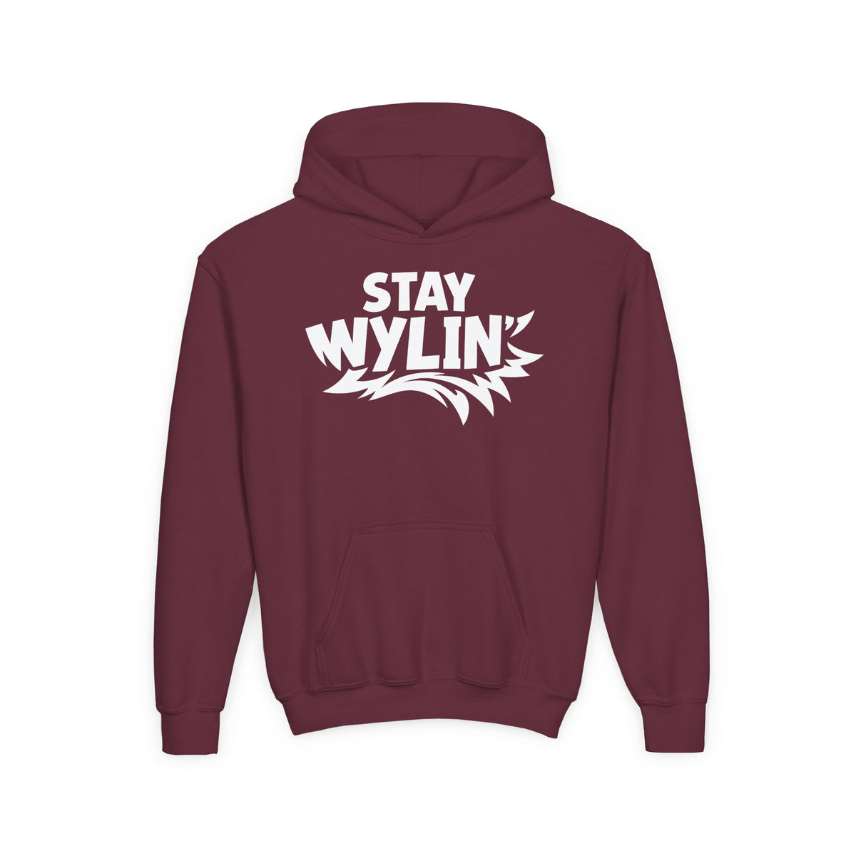 Stay Wylin' Youth Heavy Blend Hooded Sweatshirt