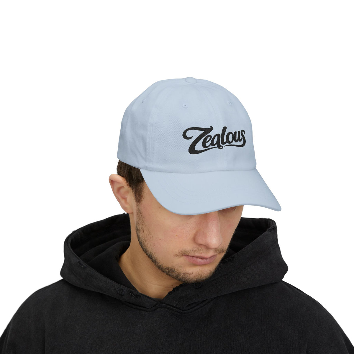 Zealous Classic Dad Cap — Vintage Brass Closure Cotton Baseball Hat