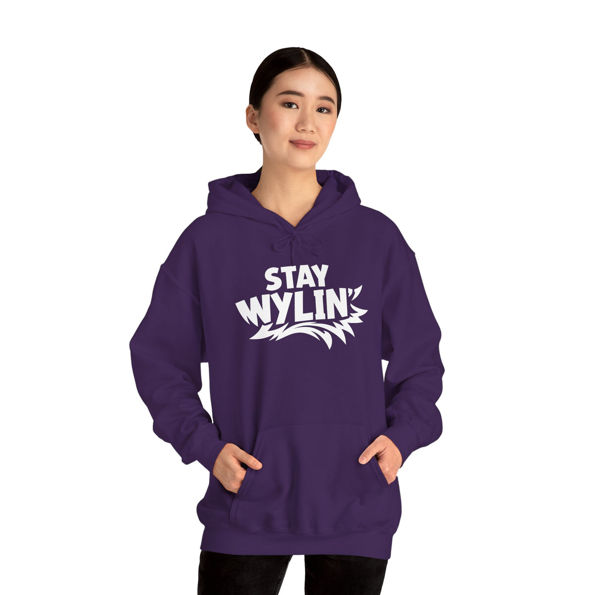 Stay Wylin' Unisex Heavy Blend™ Hooded Sweatshirt
