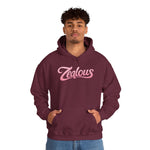 Zealous Cozy Hooded Sweatshirt — Unisex Cotton-Poly Blend