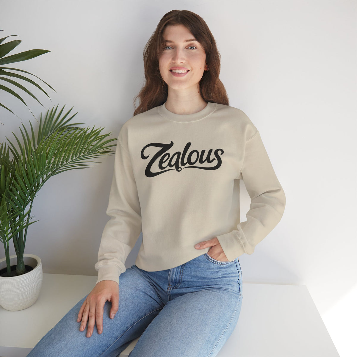 Zealous Unisex Heavy Blend™ Crewneck Sweatshirt