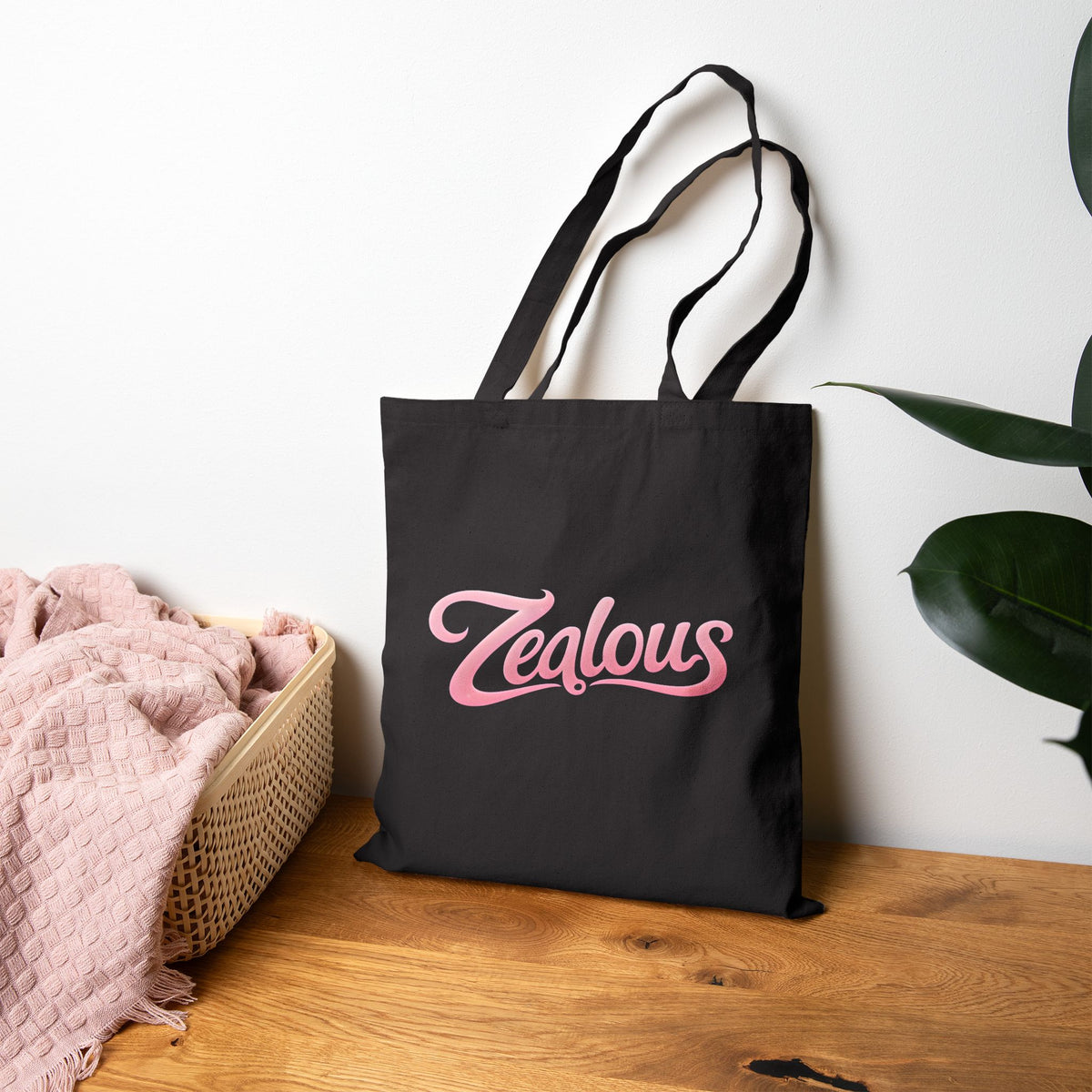 Zealous Cotton Canvas Tote Bag