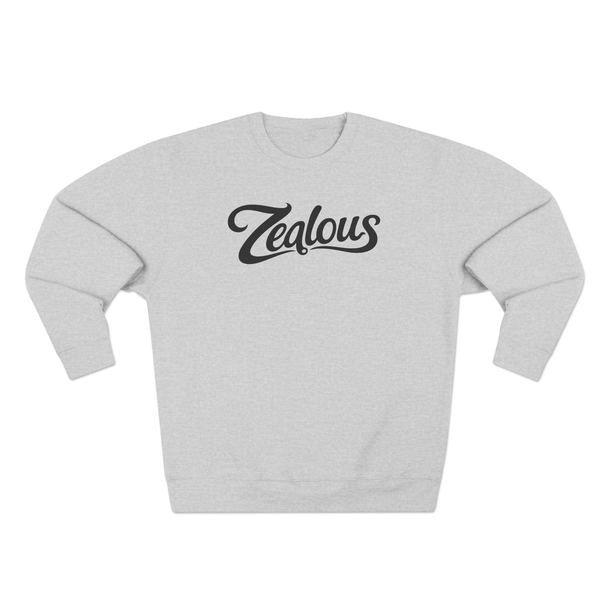 Zealous Crewneck Sweatshirt — Premium Unisex Fleece, Warm & Durable